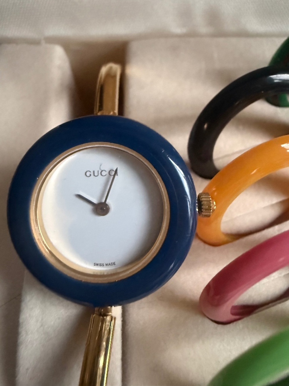 Gucci Ladies Change Bezel Watch